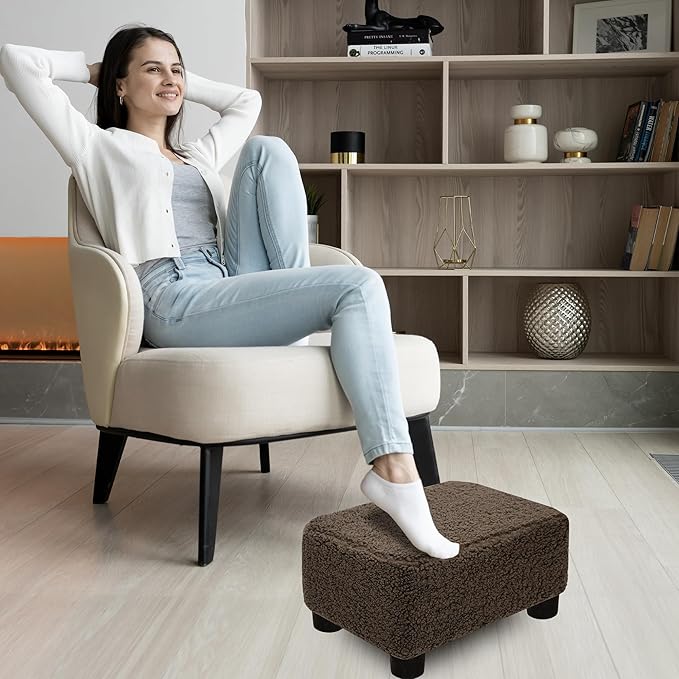 CAROLMADE Small Foot Stool Ottoman Footstool