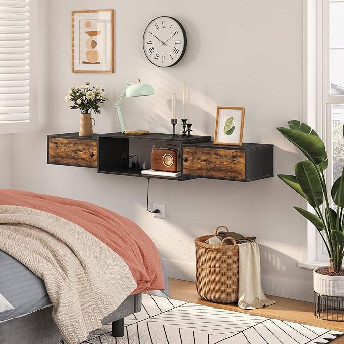 HOOBRO 55" Floating TV Stand