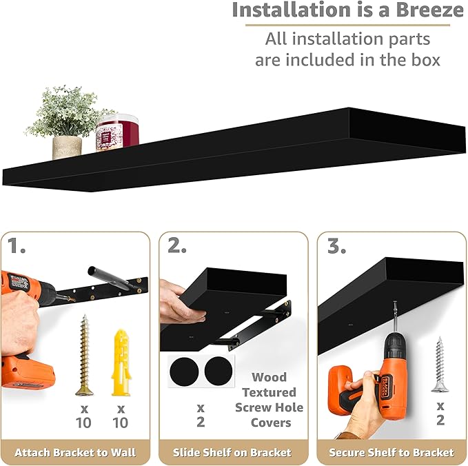 Sorbus Floating Shelves for Wall