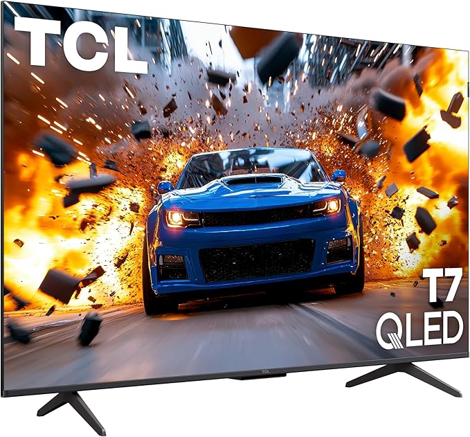 TCL Amazon Exclusive 55 Inch Class T7 Series | 4K QLED HDR Lag-Free Smart