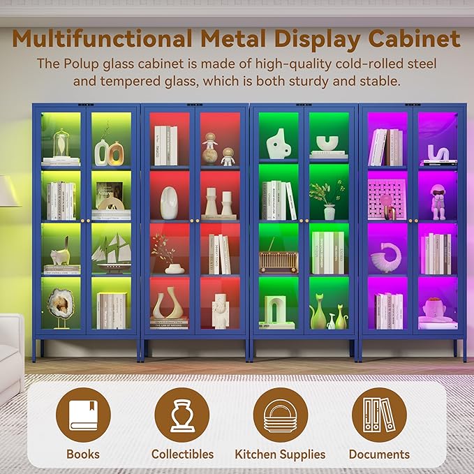 Polup Glass Display Cabinet