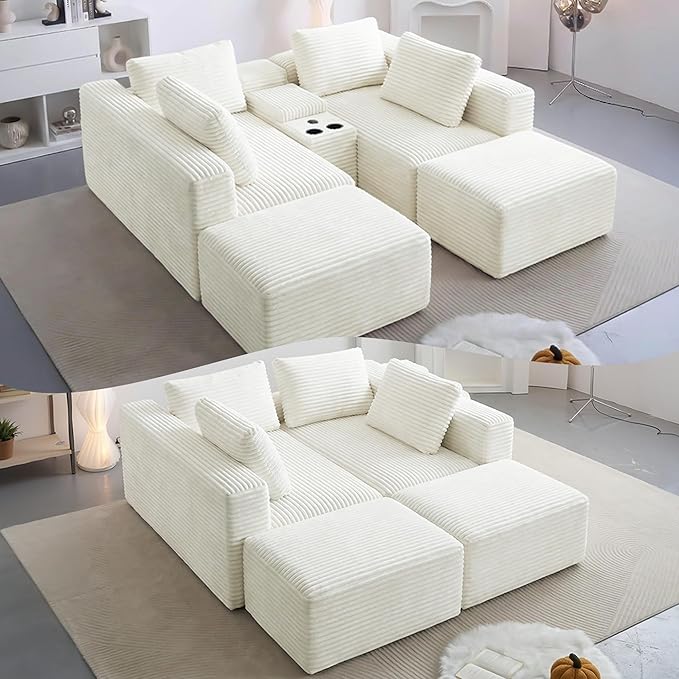 125" Oversized Sectional Couches