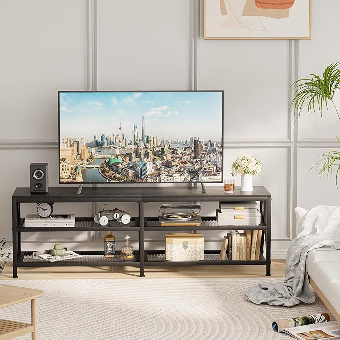 TV Stand for TVs up to 70 Inch, Entertainment Center for Living Room