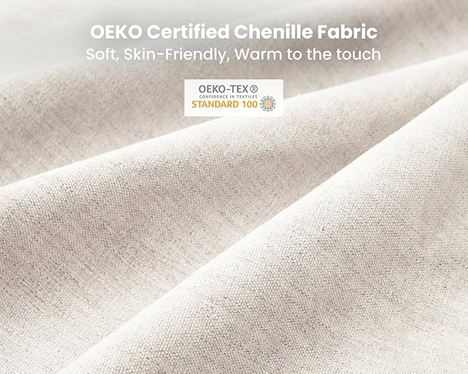 154" Oversized Chenille Couch Modular Sectional Sofa, Washable Cloud Couch