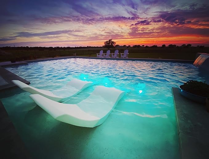 Aqua Outdoors Pool Chaise Lounge Chairs