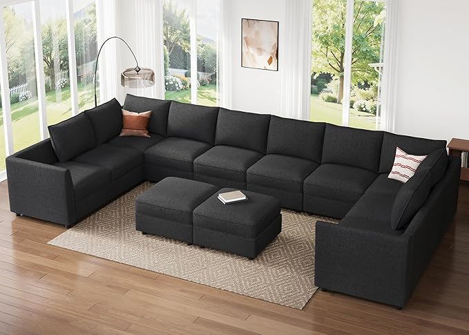 HONBAY Modular Sectional Sofa Sleeper Couch