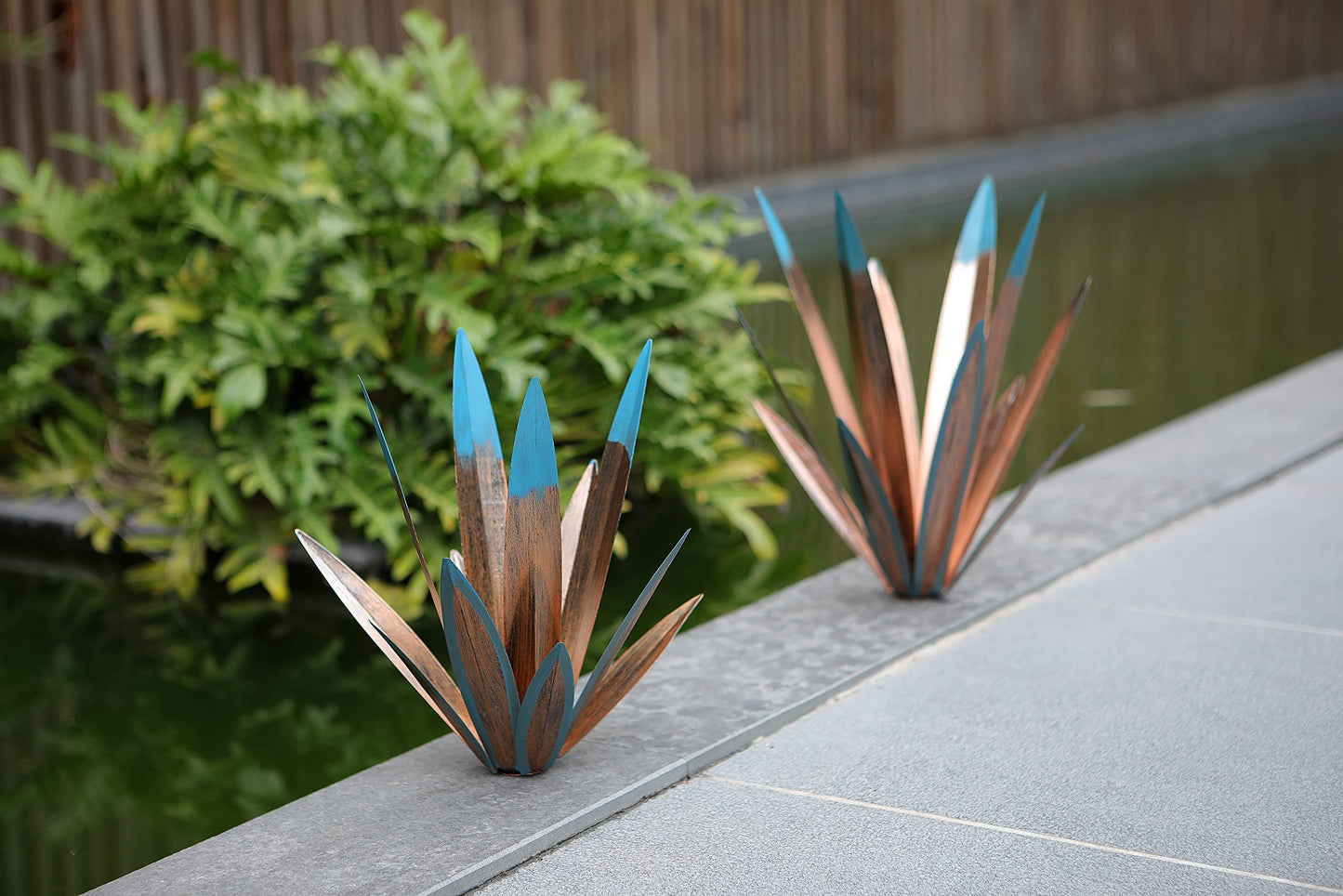 Homight Metal Tequila Country Sculpture DIY Tequila Plant Home Decor Country Tequila Garden Ornament Indooutdoor Statuette Patio Lawn Patio Stake Decoration Gift to The Garden