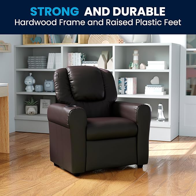 Flash Furniture Vana LeatherSoft Kids Recliner