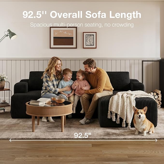 Novilla L-Shape Sectional Couches