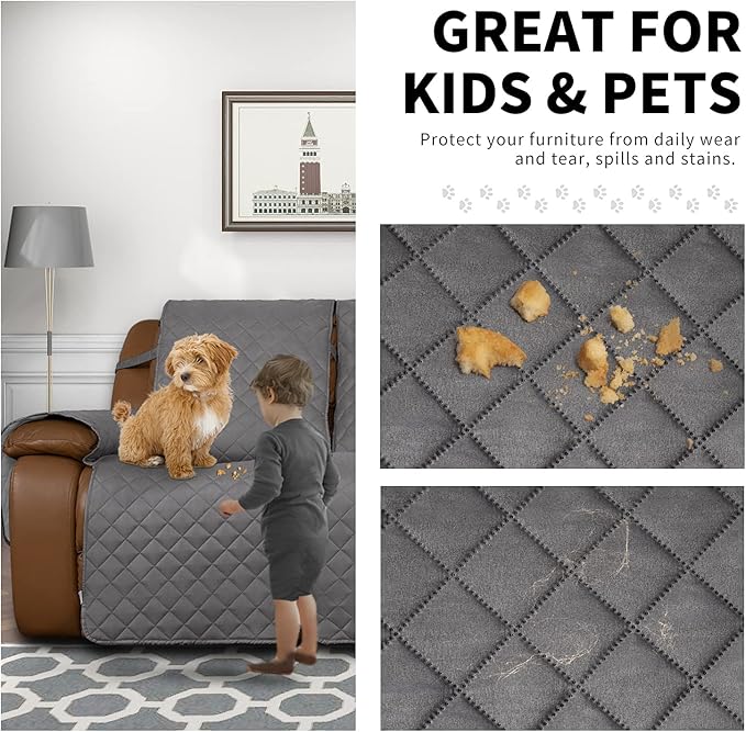 Easy-Going Recliner Sofa Cover, Reversible Couch Cover