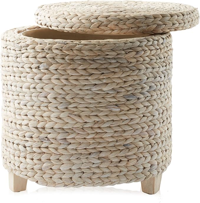 Casafield 17" Round Storage Ottoman