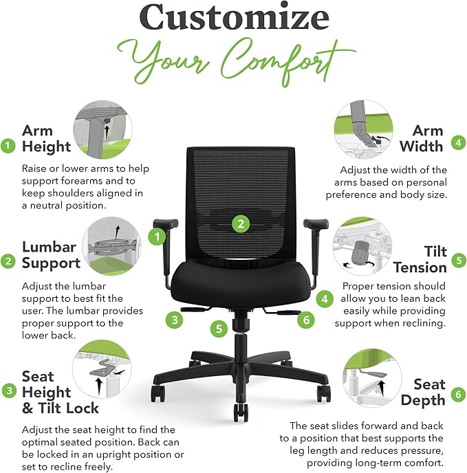 HON Convergence Ergonomic Office Chair
