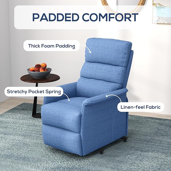 HOMCOM Power Lift Recliner Chair