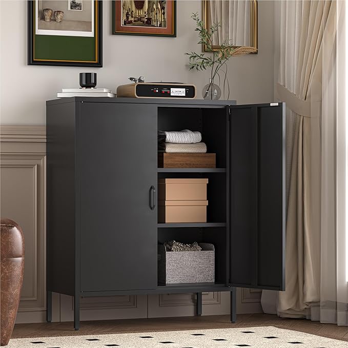 YAUWOH Metal Locker Storage Cabinet