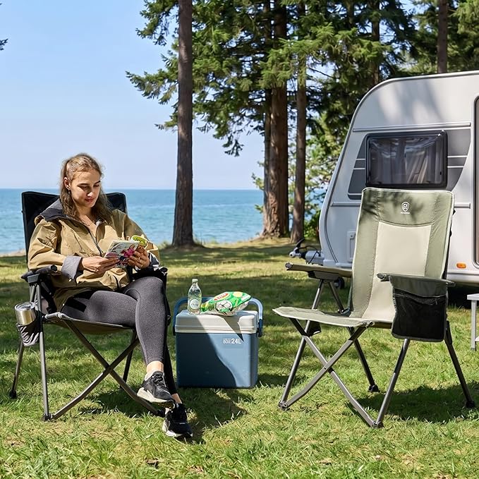 EVER ADVANCED Reclining Camping Chairs
