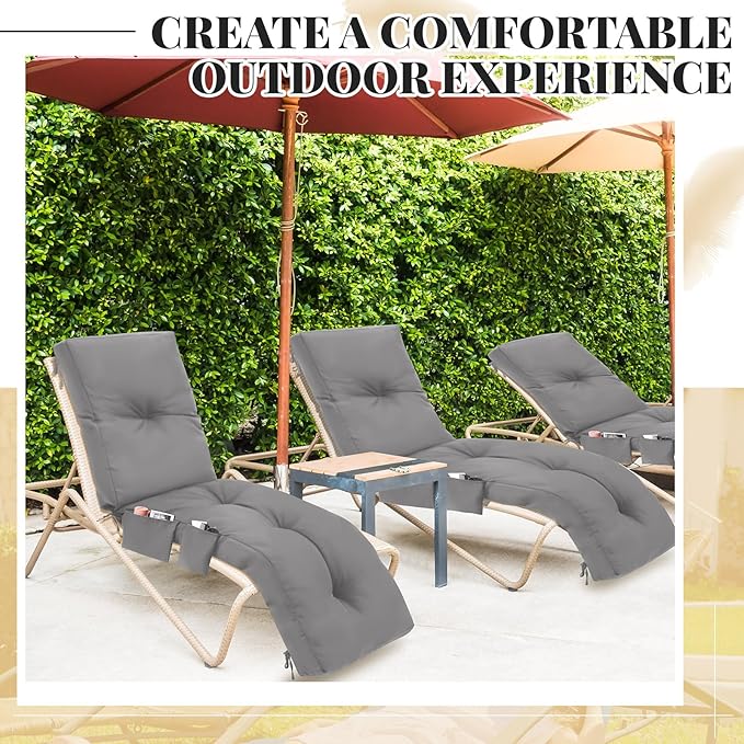 Outdoor Chaise Lounge Cushions