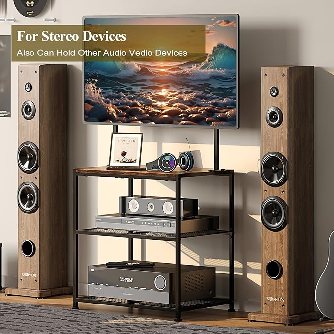 23 Inch to 50 Inch Floor Small Corner TV Stand