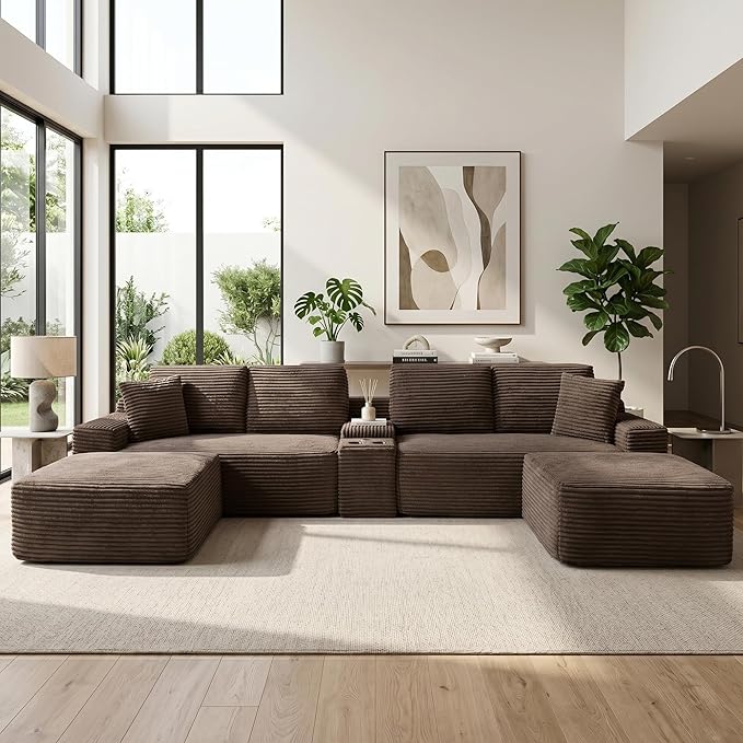 125" Oversized Sectional Couches