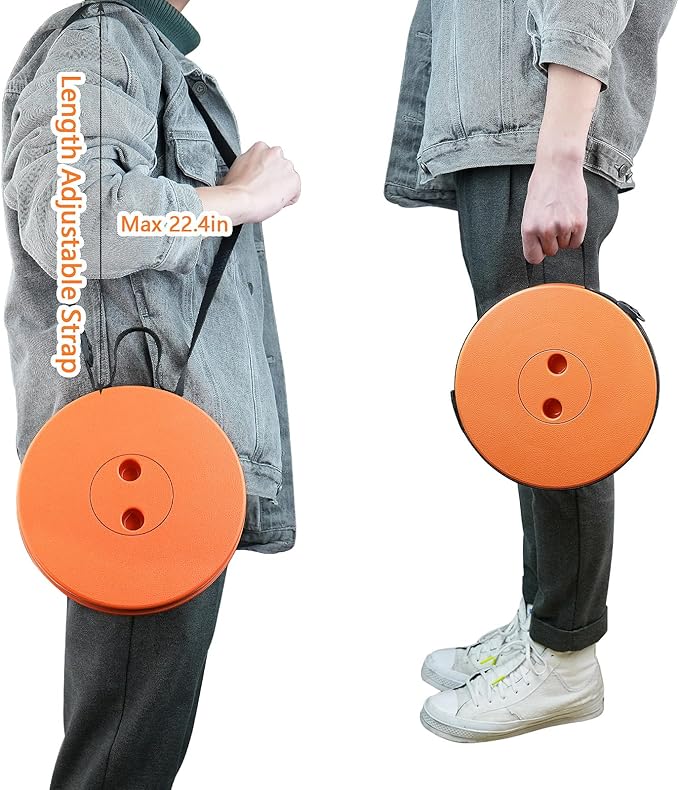 Boreeman Upgraded Folding Stool Lightweight Yet More Sturdy