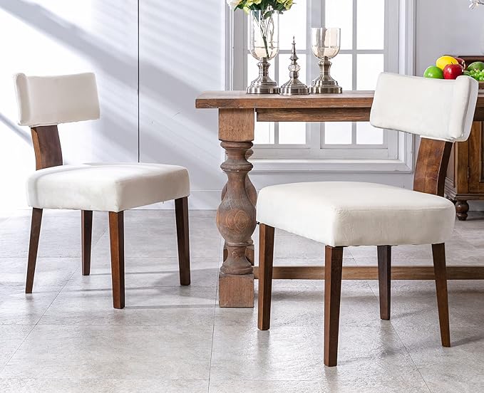 VESCASA Upholstered Farmhouse Dining Chairs