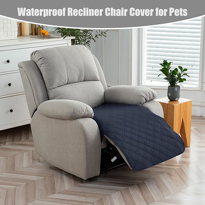 Genina Waterproof Recliner Chair Covers, Recliner Cover