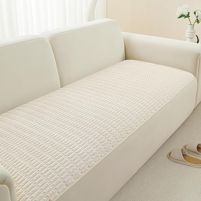 Foxdecor Couch Cover Sofa Cover Washable, Dog Bed Cover Couch Covers