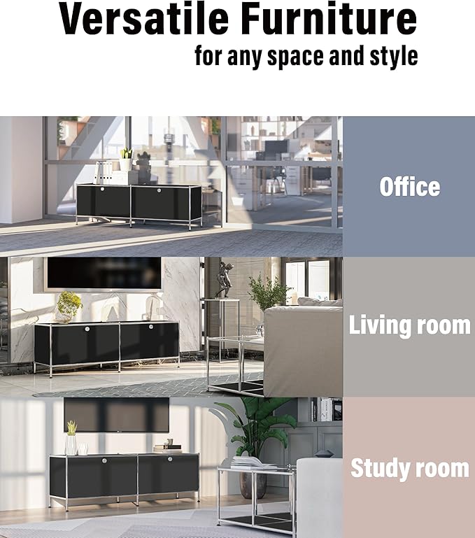 Metal Low Board Storage Cabinet