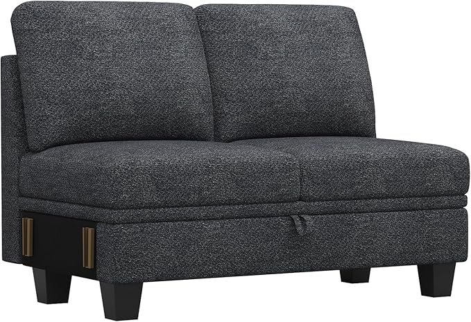 Belffin 45.6” Chenille Loveseat Module