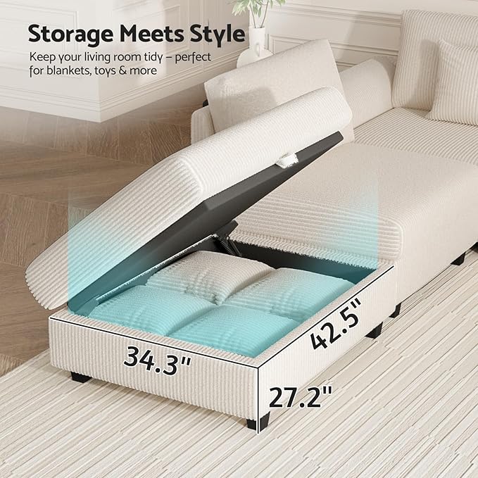 Oversized Modular Sectional Sofa