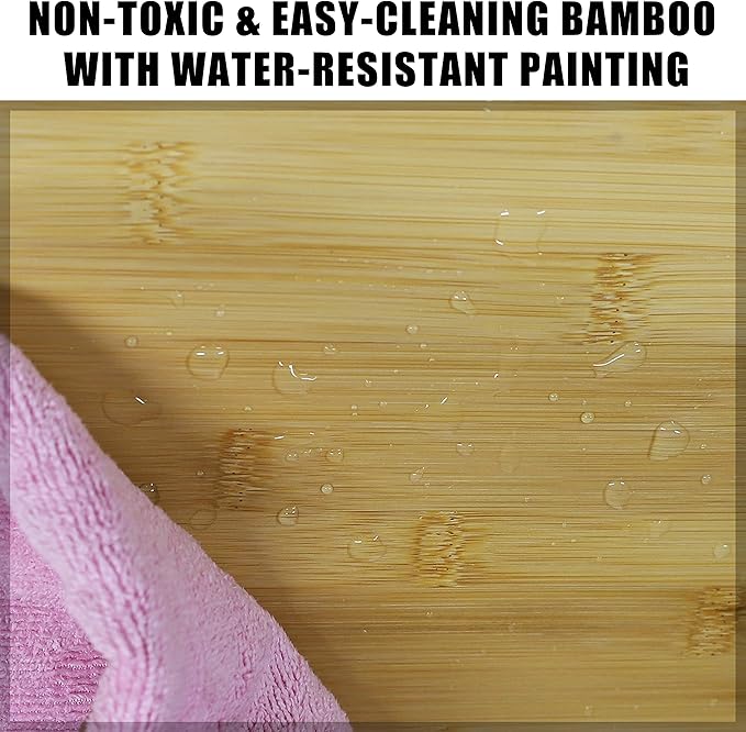Yardenaler Bamboo Bathroom Storage Cabinet