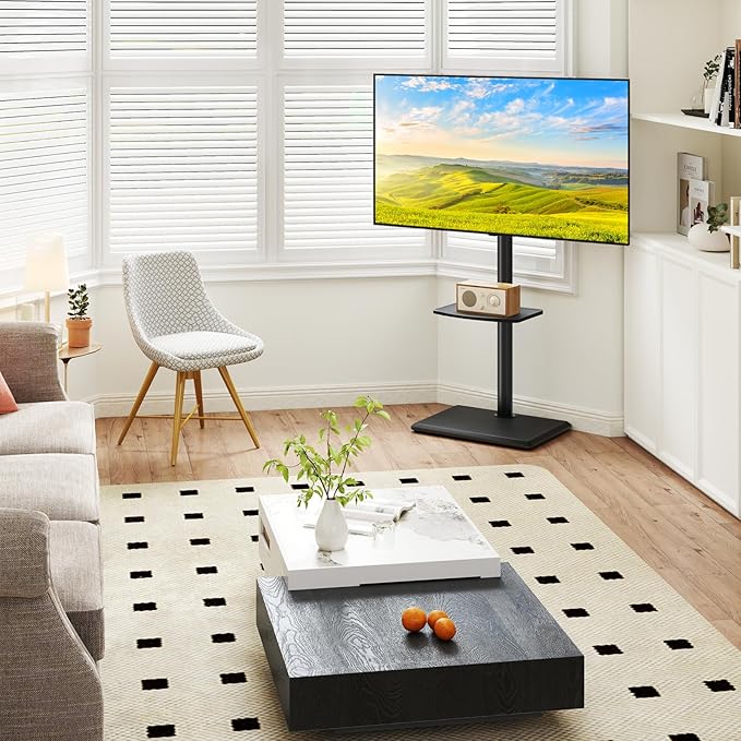 Rfiver Swivel Floor TV Stand