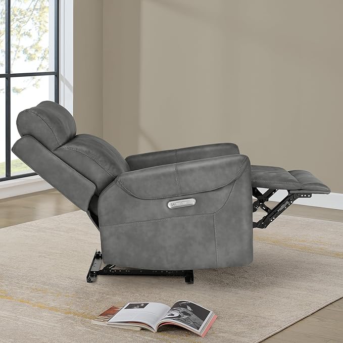 KISLOT Leather Recliner Chair for Adults Wall Hugger RV Recliner
