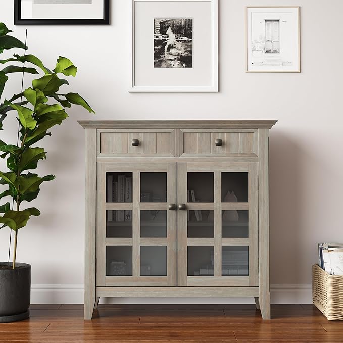 SIMPLIHOME Acadian Storage Cabinet