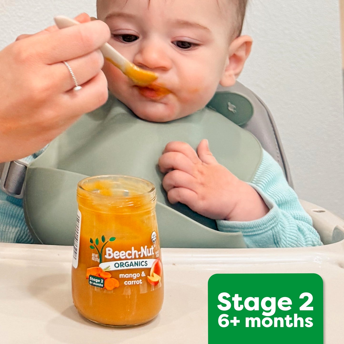 Beech-Nut Baby Food Pouches Variety Pack, Veggie Purees, 3.5 oz (18 Pack)