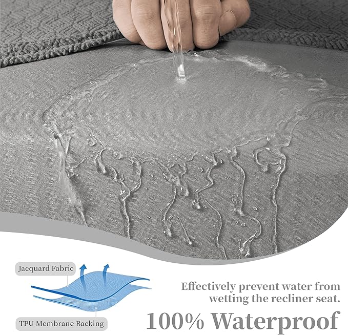 100% Waterproof Sectional Recliner Couch Covers