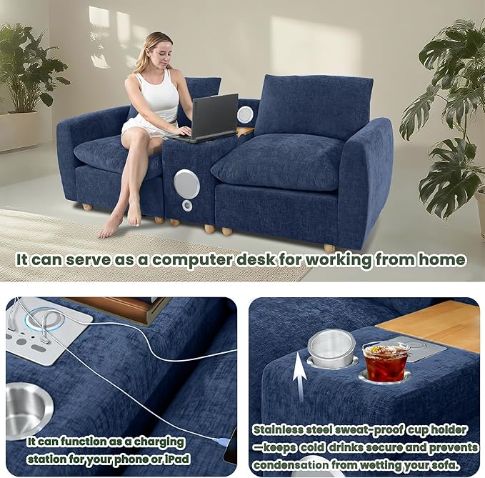 Brelice Modular Sofa Console