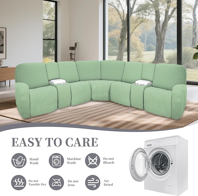100% Waterproof Sectional Recliner Couch Covers