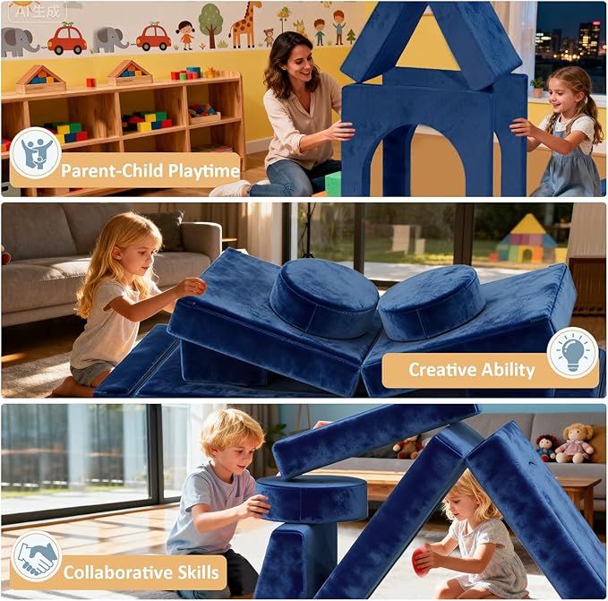12pcs Modular Kids Play Couch