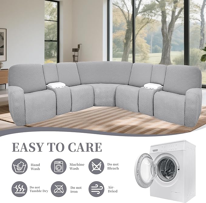 100% Waterproof Sectional Recliner Couch Covers