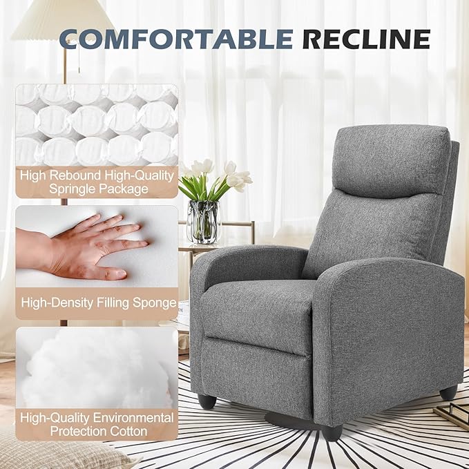 Sweetcrispy Massage Recliner Chair
