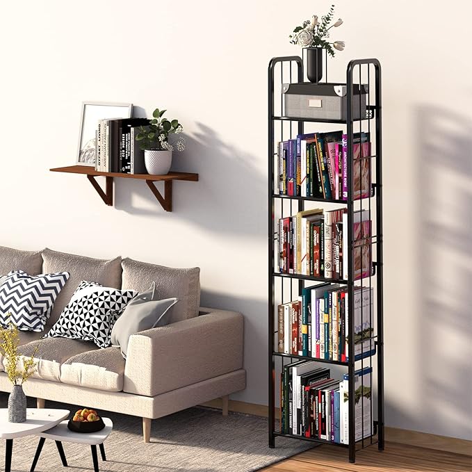 Bookshelf Storage Shelf Bookcase Freestanding Storage Stand