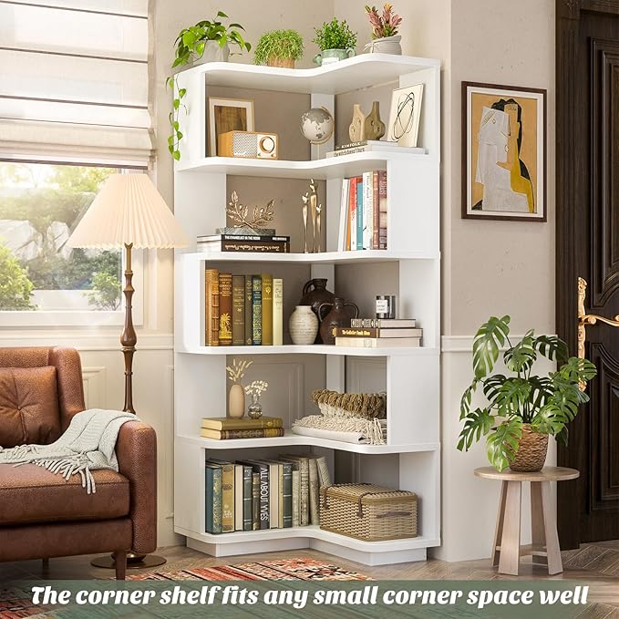 Armocity Corner Book Shelf