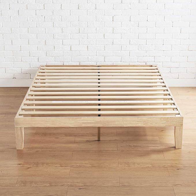 Mellow Naturalista Classic 12 Inch Solid Wood Platform Bed