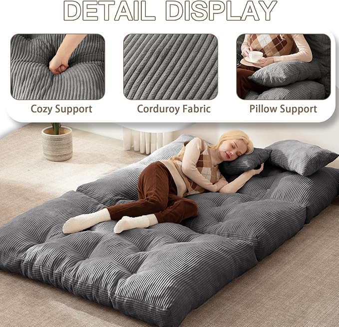 Folding Sofa Bed, Convertible Sleeper Chair