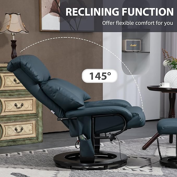 HOMCOM Massage Recliner Chair