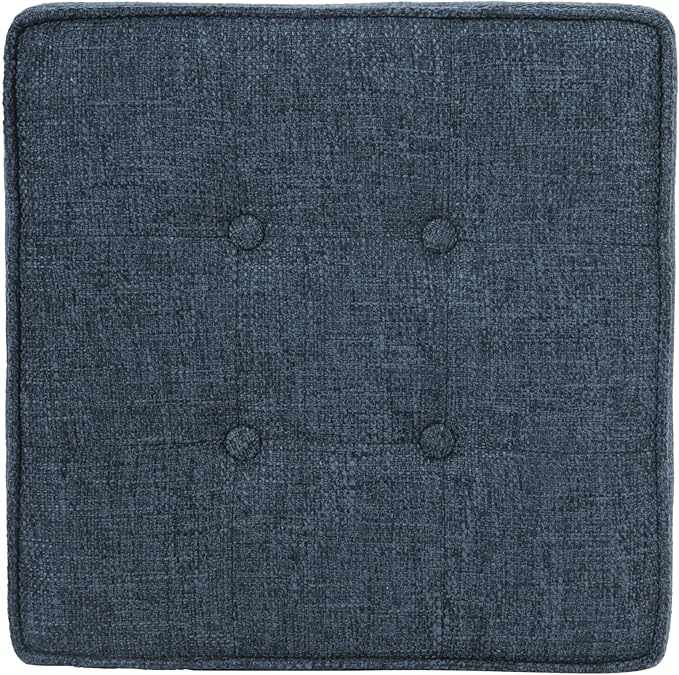 Homepop Square Tufted Storage Ottoman