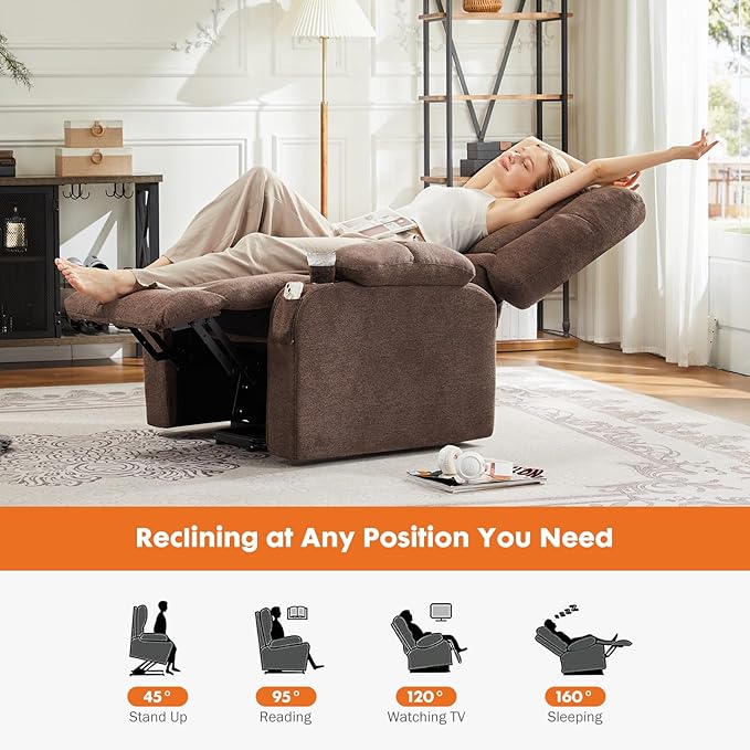 Sweetcrispy Power Lift Recliner Chair