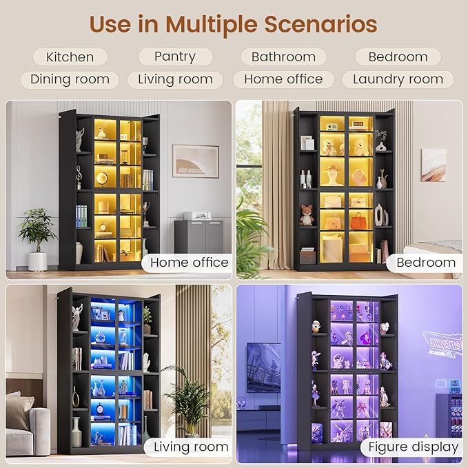 SEDETA 71" Display Cabinet