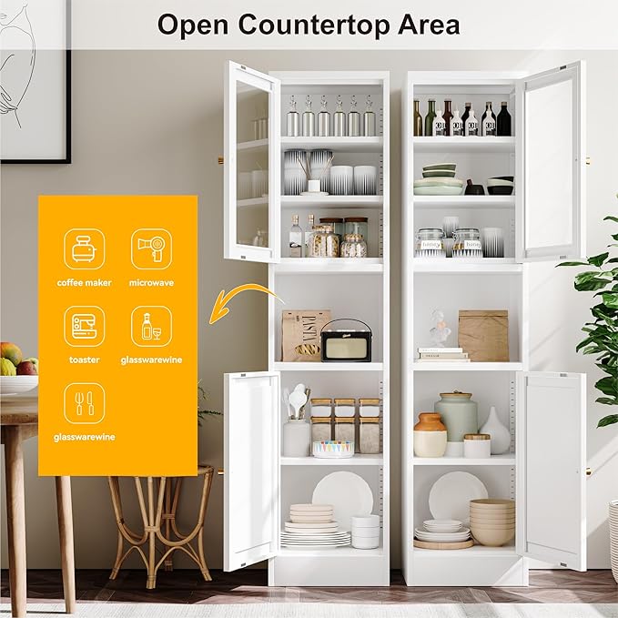 YAUWOH Metal Storage Cabinet