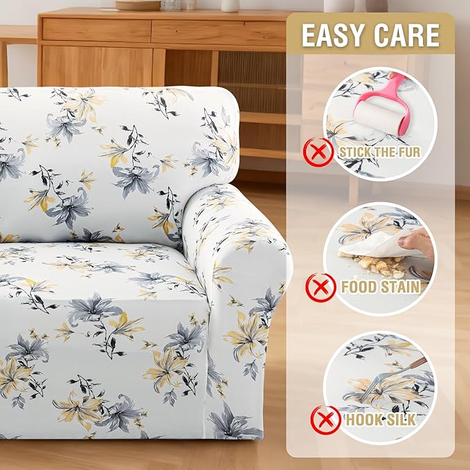 H.VERSAILTEX Printed Loveseat Covers